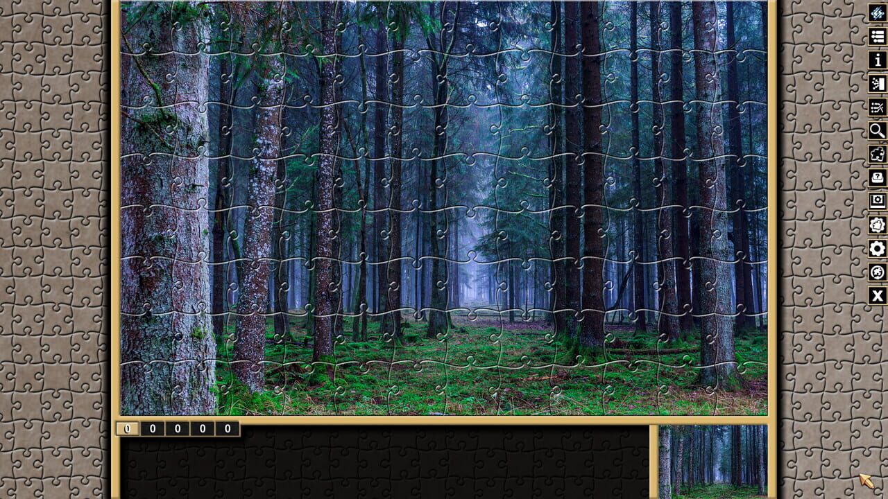 Pixel Puzzles Traditional Jigsaws: Forests Image