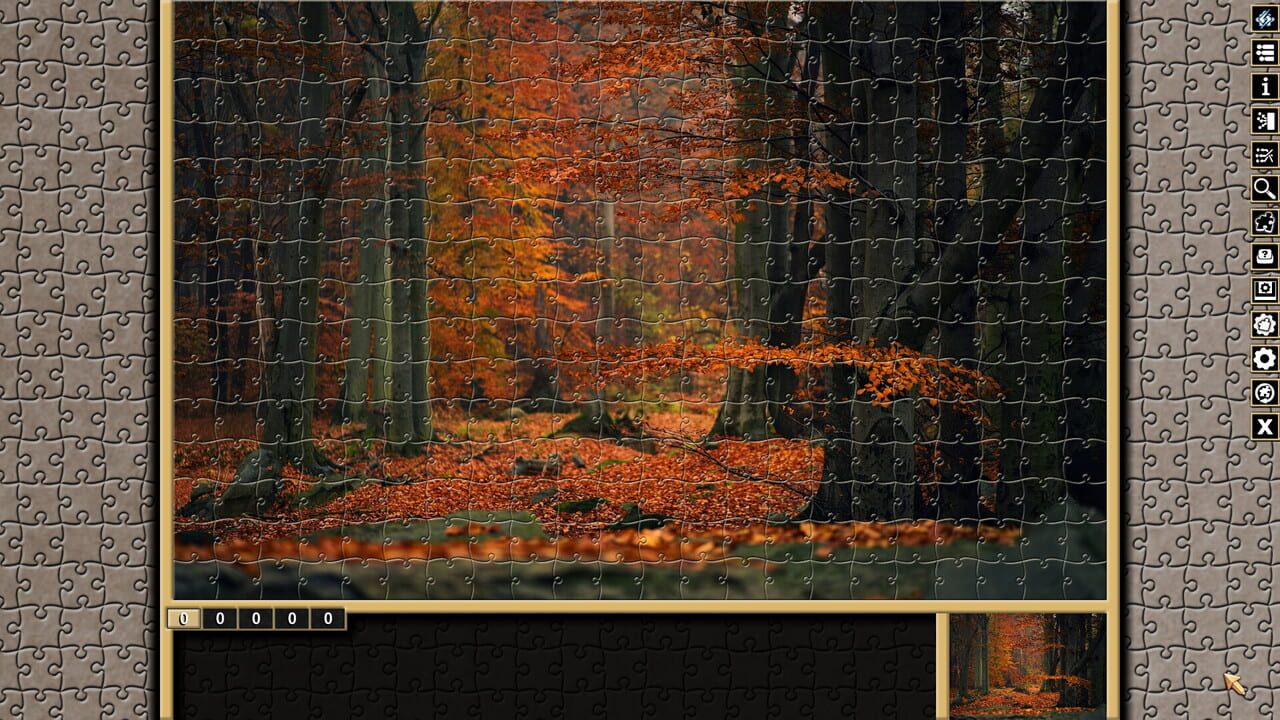 Pixel Puzzles Traditional Jigsaws: Forests Image