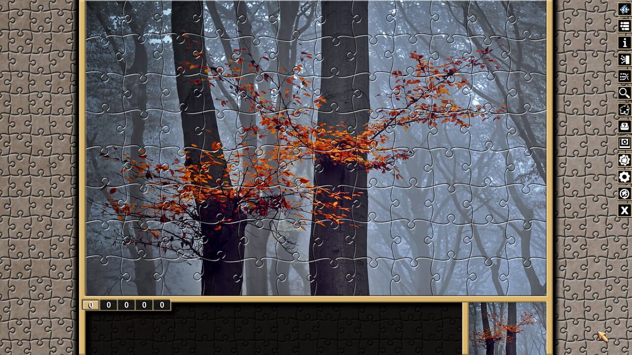 Pixel Puzzles Traditional Jigsaws: Forests Image