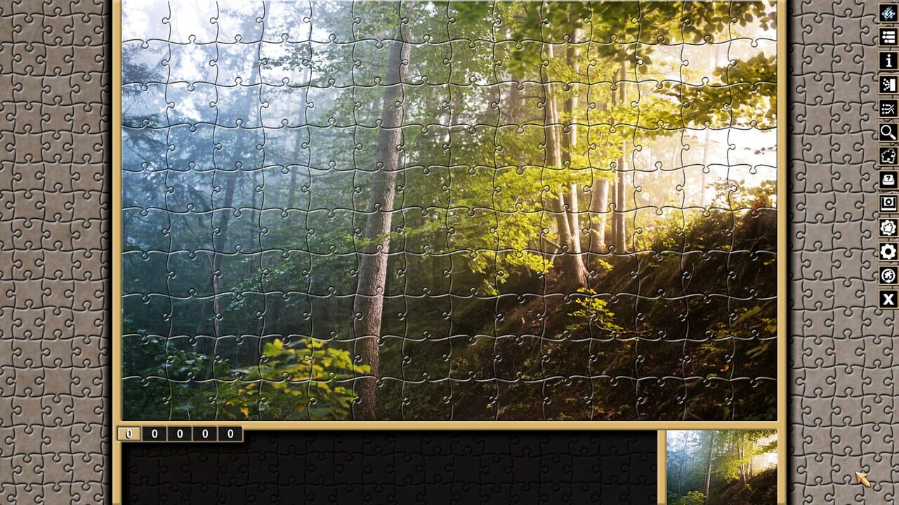 Pixel Puzzles Traditional Jigsaws: Forests Image