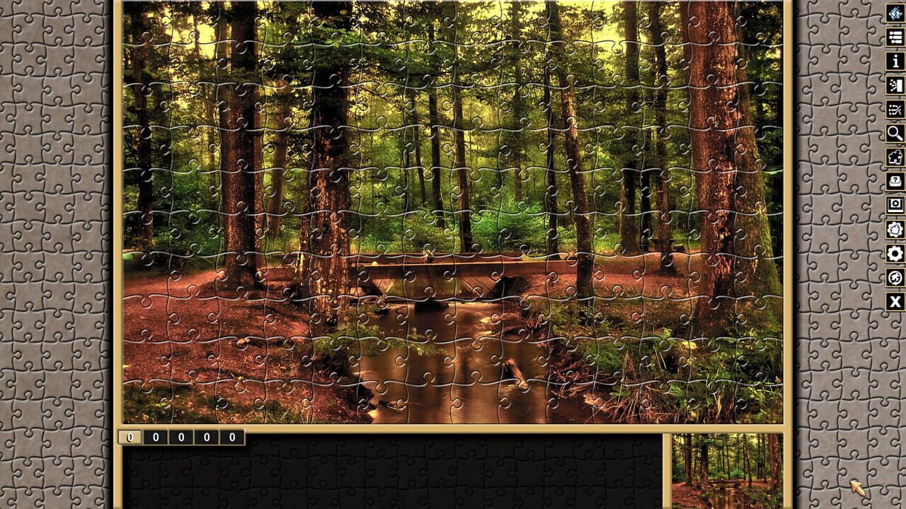 Pixel Puzzles Traditional Jigsaws: Forests Image