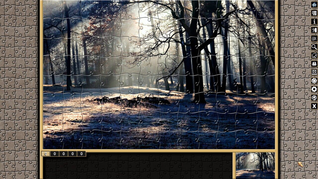 Pixel Puzzles Traditional Jigsaws: Forests Image