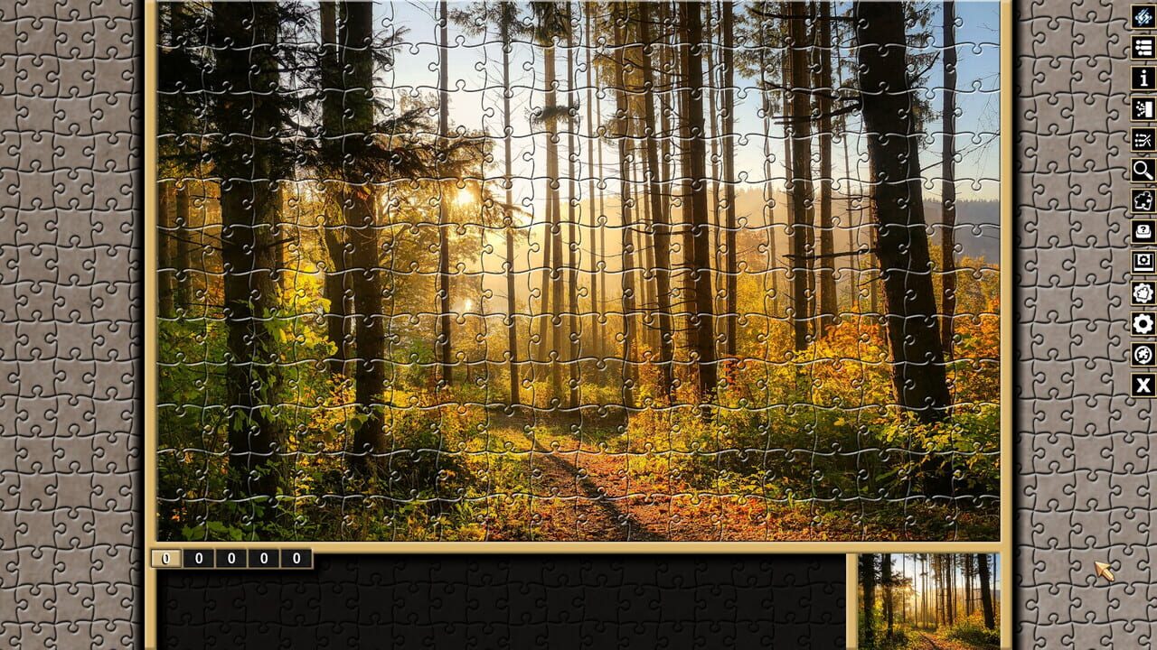 Pixel Puzzles Traditional Jigsaws: Forests Image