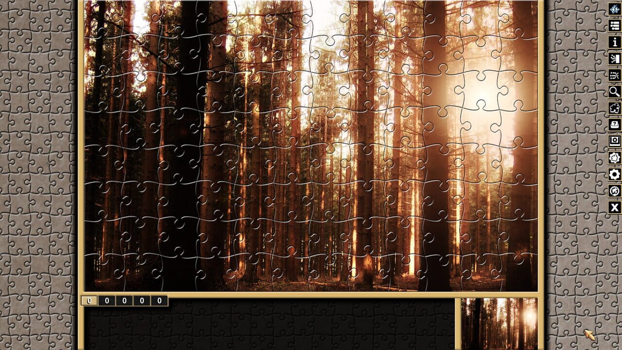 Pixel Puzzles Traditional Jigsaws: Forests Image