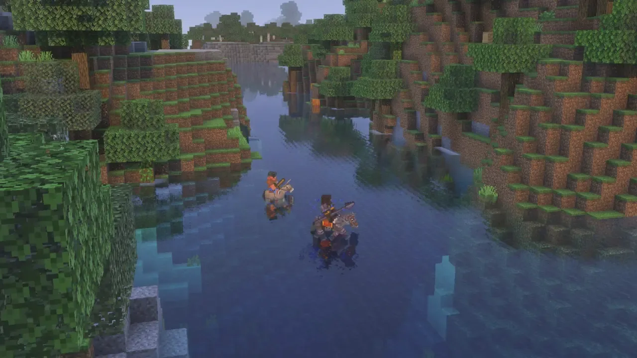 Minecraft: Mounts of Mayhem banner