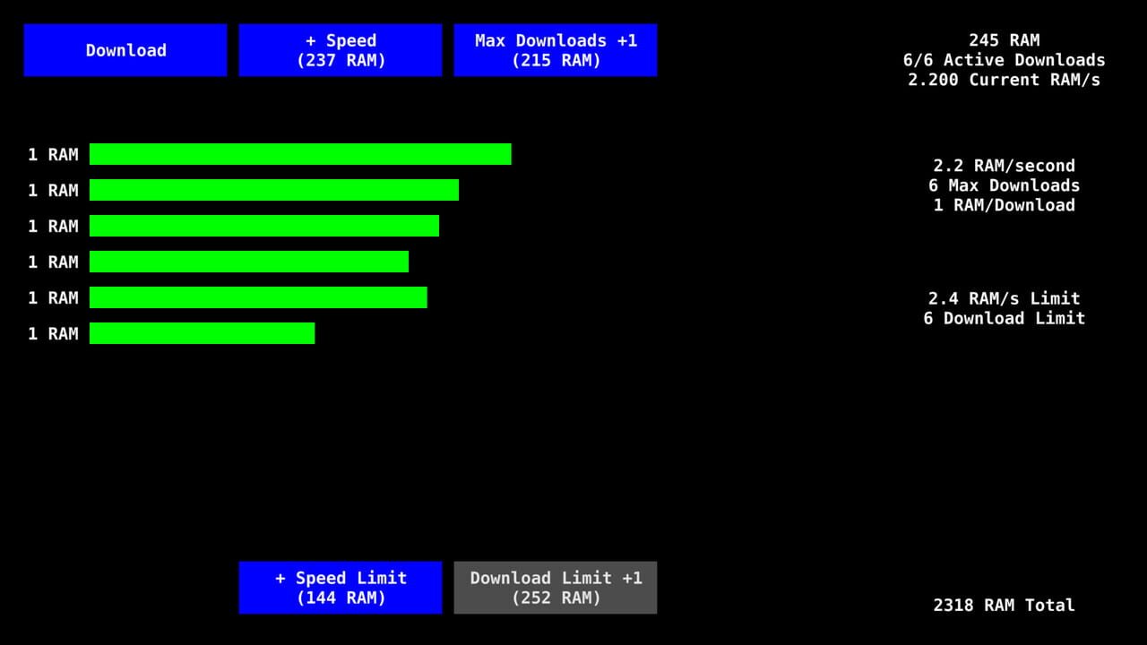 RAM Downloader screenshot 4