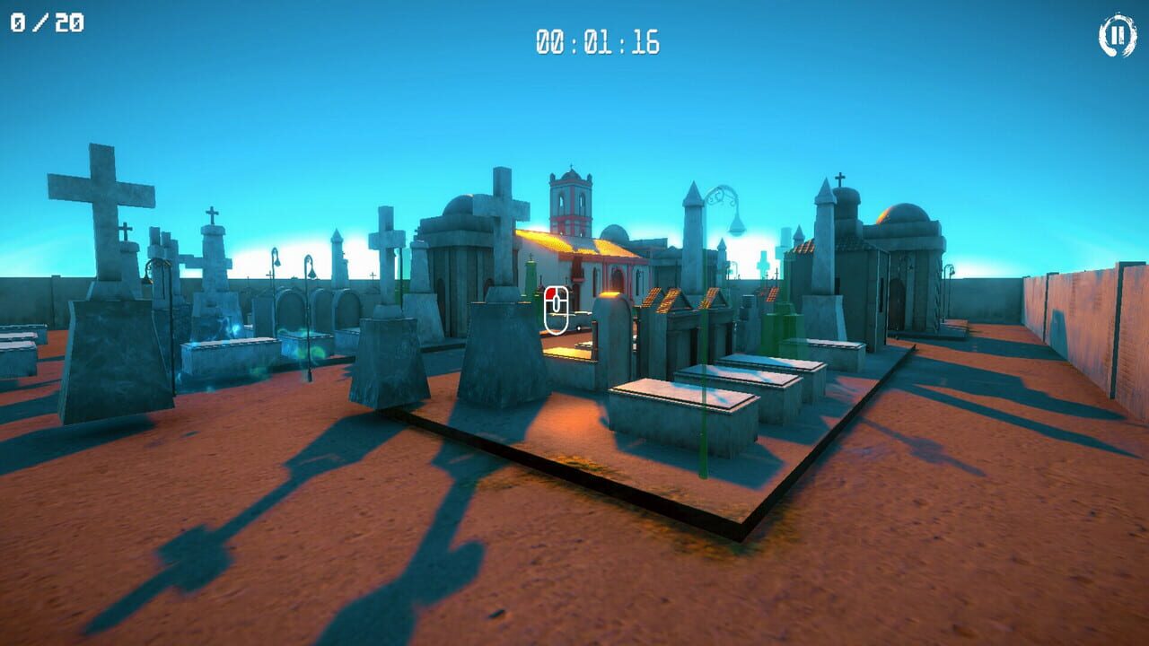 3D Puzzle: Colonial Graveyard — Screenshot 5