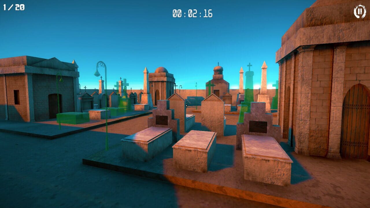 3D Puzzle: Colonial Graveyard — Screenshot 1