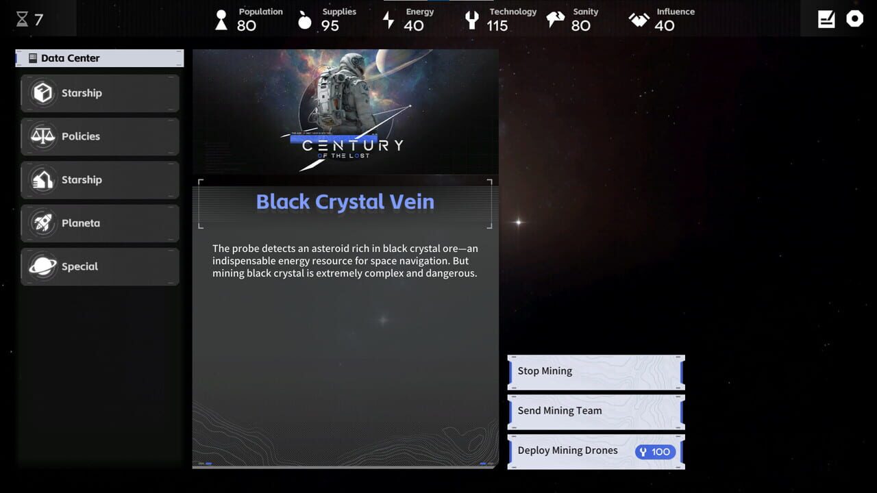 Deep Space Exodus — Screenshot 2