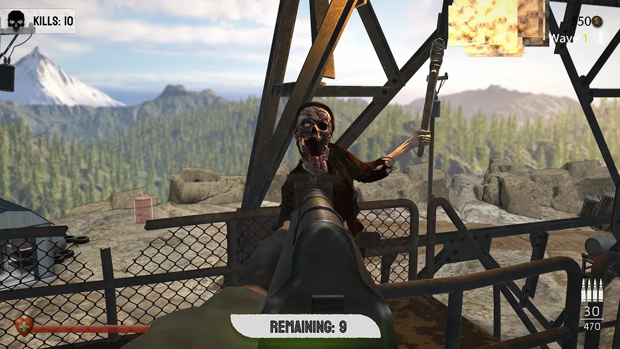 Capture 1 de Zombie Gorge: Survival Defense