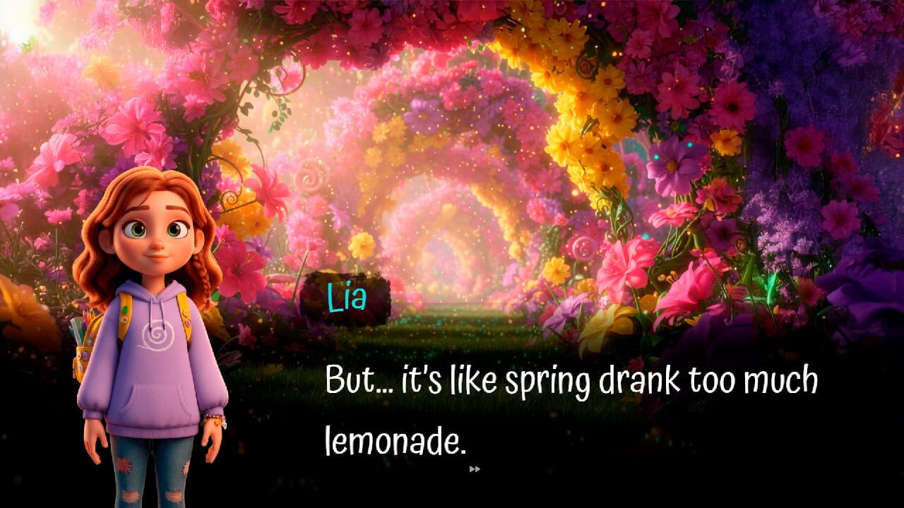 Lia and the Train of the Seasons media