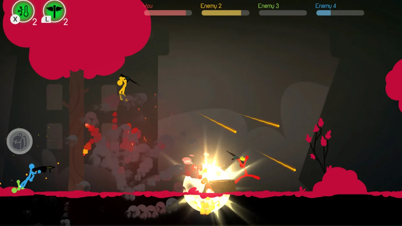 Capture 1 de Kick It to Stickman