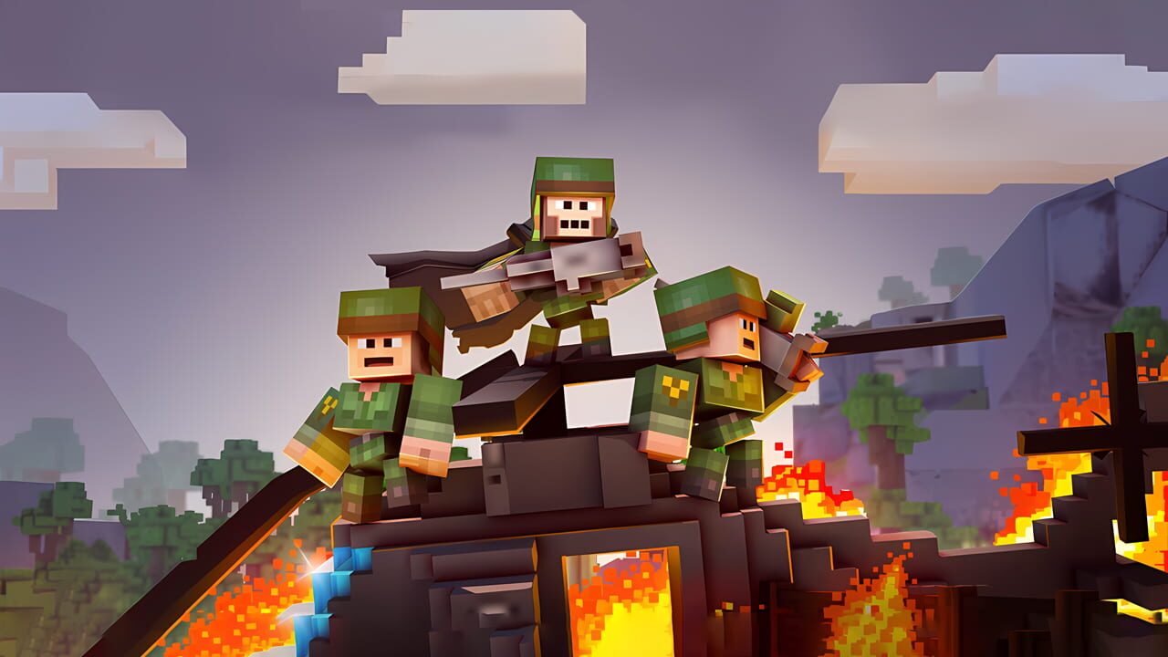 Blocky Heli Rescue Image