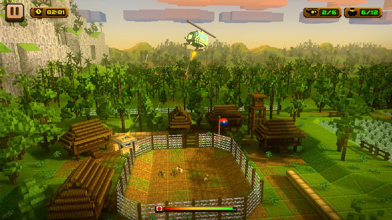 Blocky Heli Rescue Image