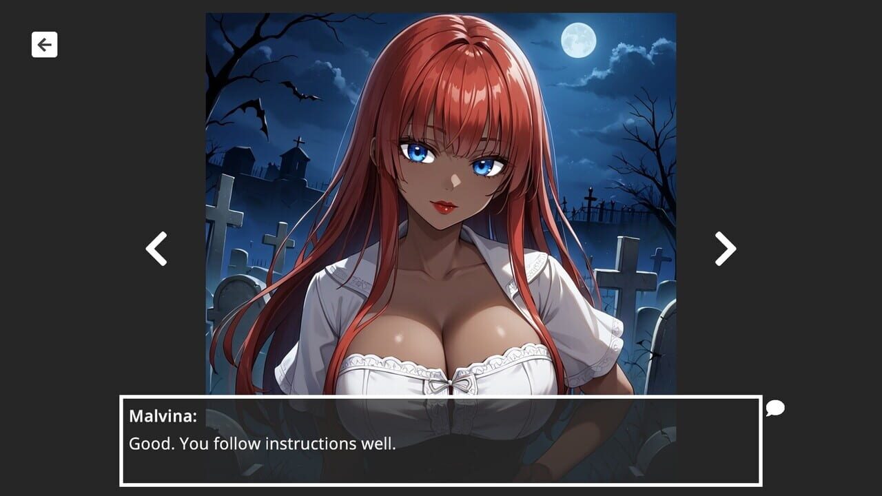A Spooky Hunt With: Malvina — Screenshot 2