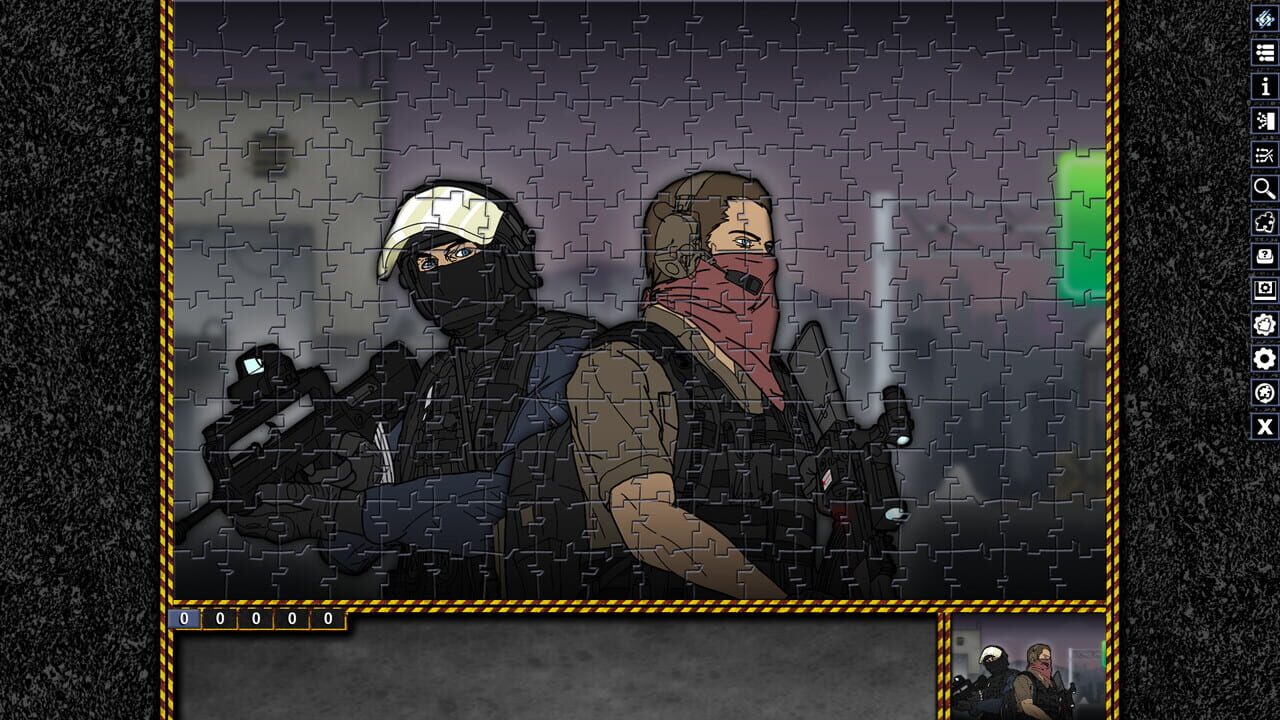 Pixel Puzzles: Illustrations & Anime - Jigsaw Pack: Deadswitch 3 — Screenshot 3