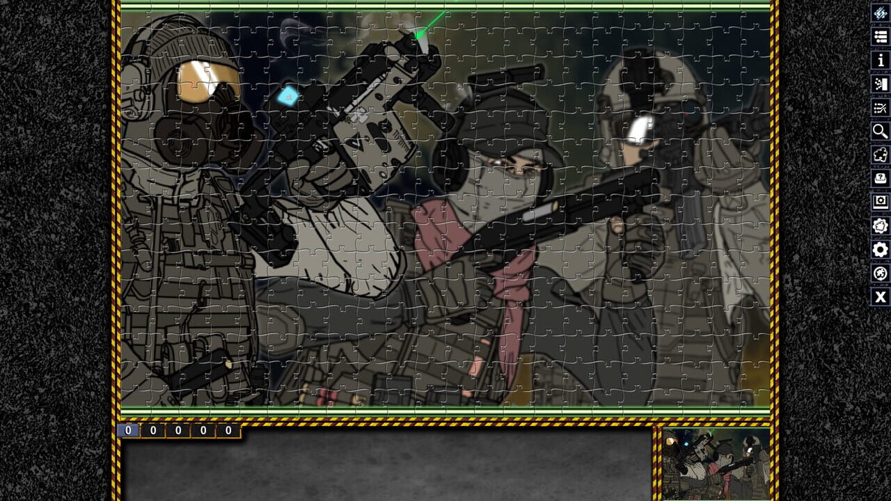 Pixel Puzzles: Illustrations & Anime - Jigsaw Pack: Deadswitch 3 — Screenshot 2