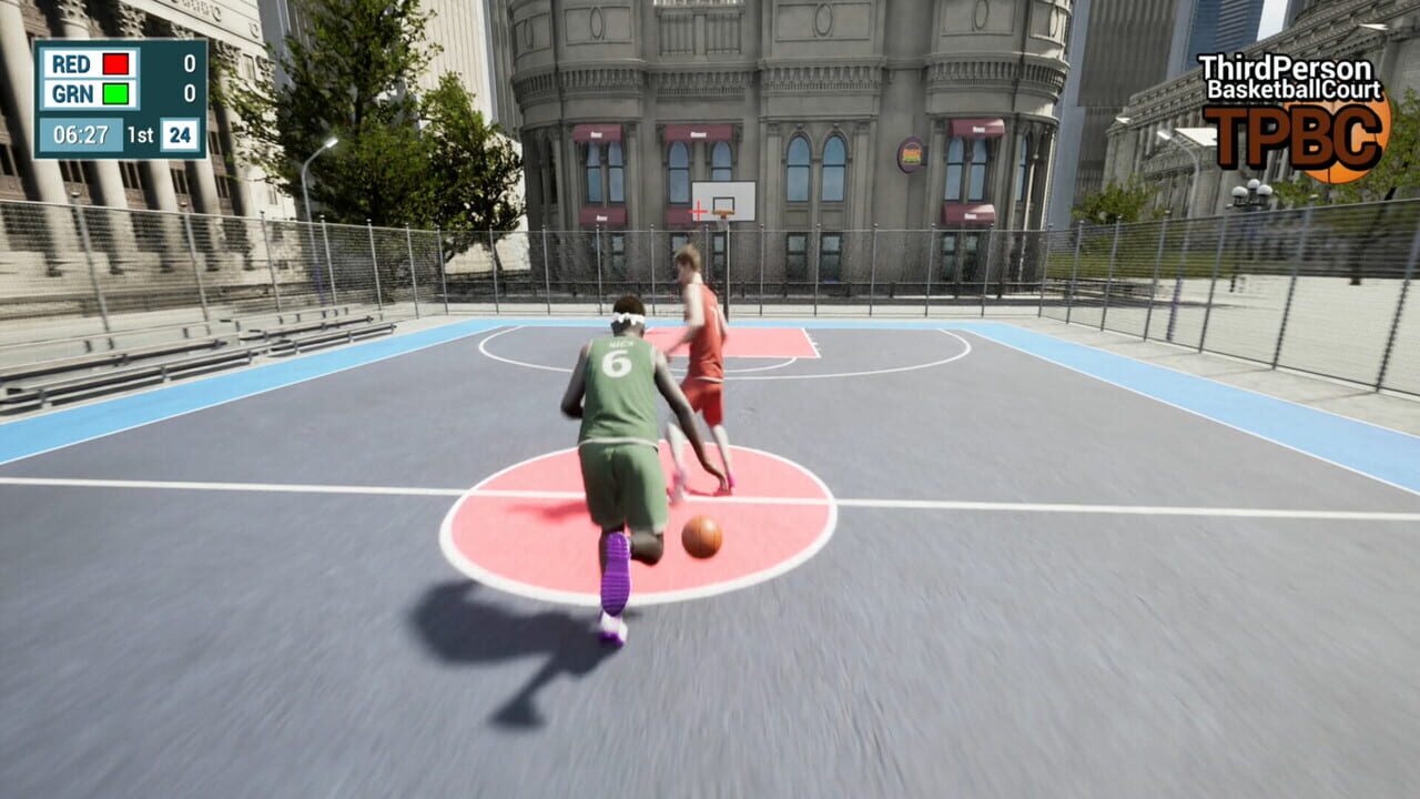 Third Person Basketball Court media