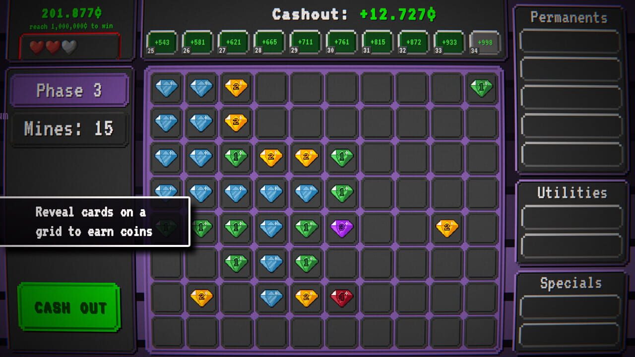 Coinsweeper screenshot 2