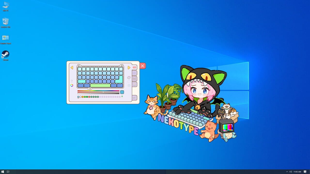 Nekotype Keyboard Cat Simulator Image
