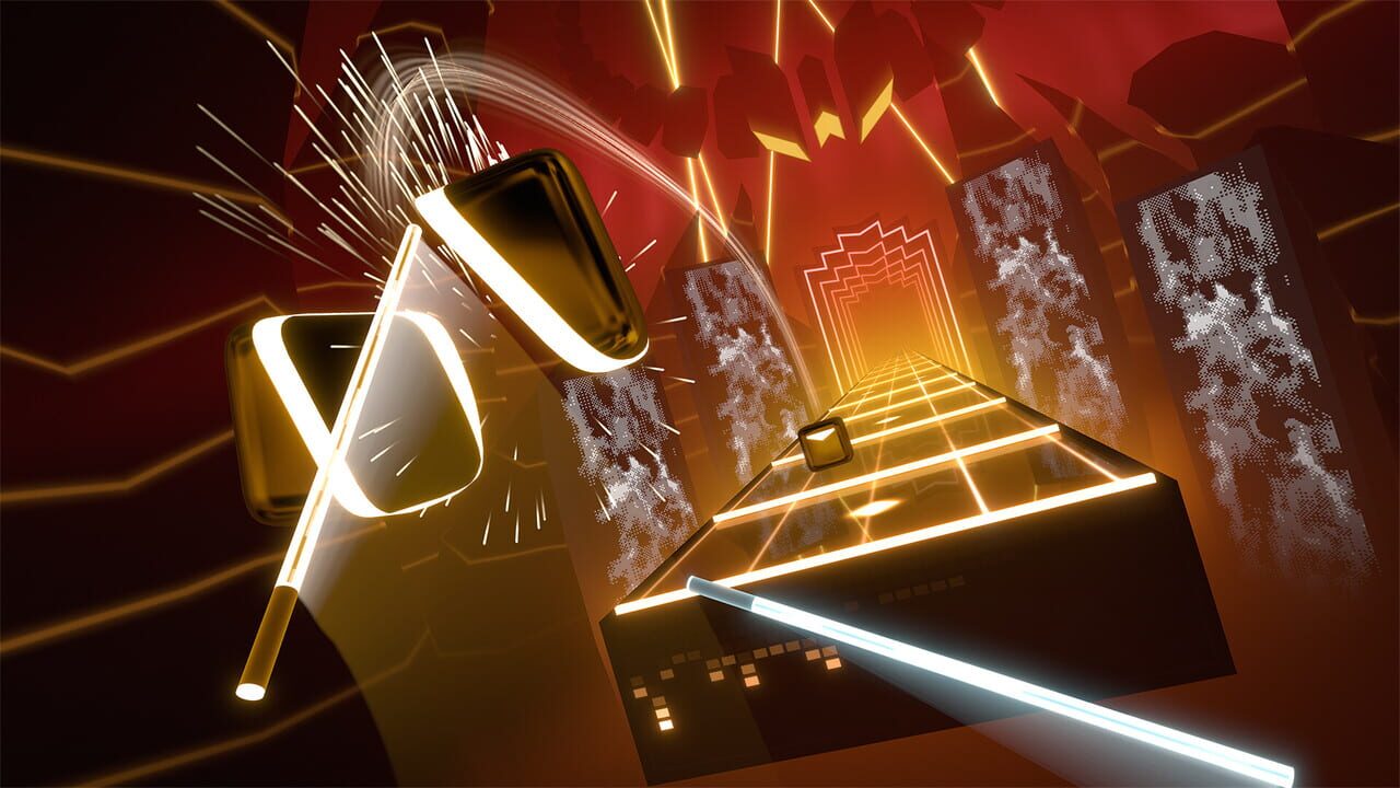 Beat Saber: The White Stripes - "Seven Nation Army" — Screenshot 4