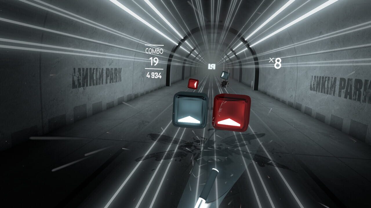 Beat Saber: Linkin Park - "Papercut" — Screenshot 1