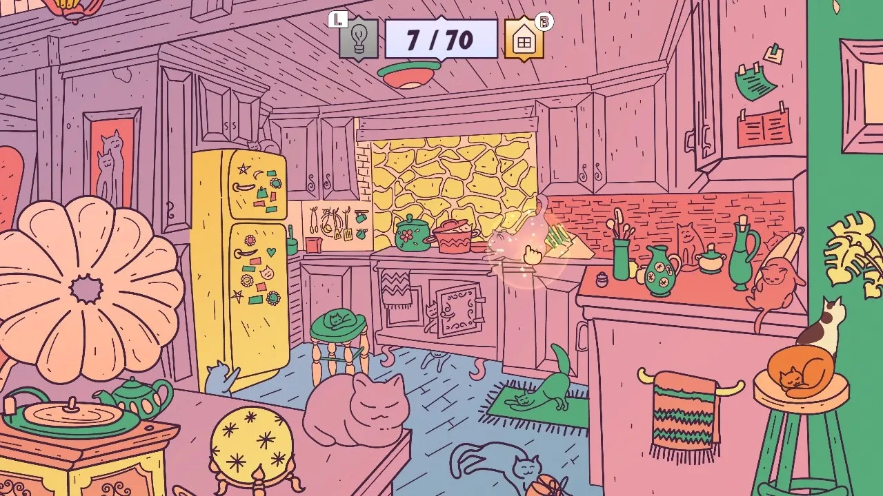 Capture 1 de Cats Visiting Cozy Town