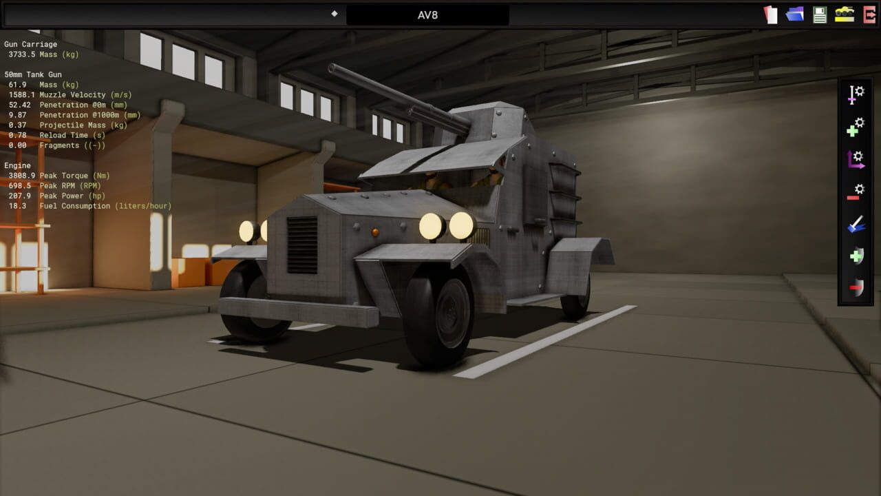 Armored Vehicle Designer Screenshot 1