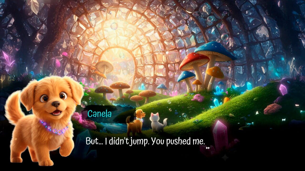 Luna & Canela: The Secret Crystal Garden Image