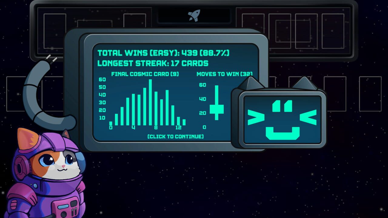 Space Cat Solitaire screenshot 2