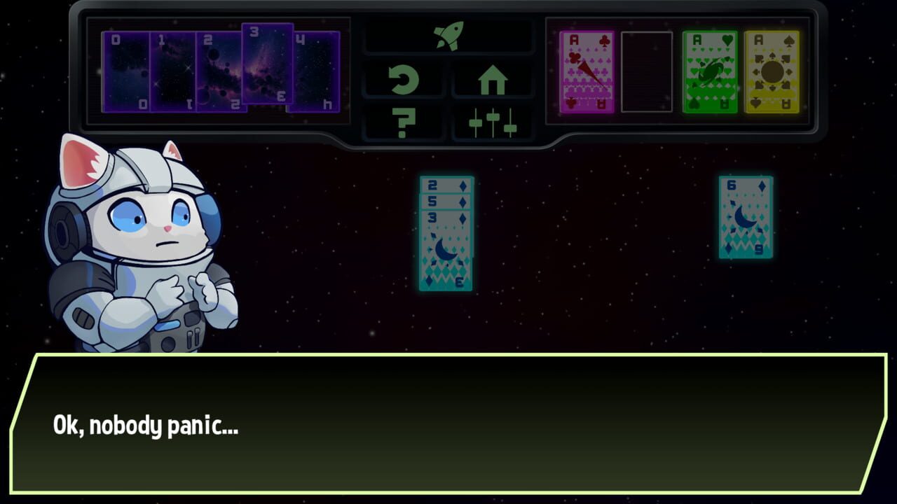 Space Cat Solitaire screenshot 4
