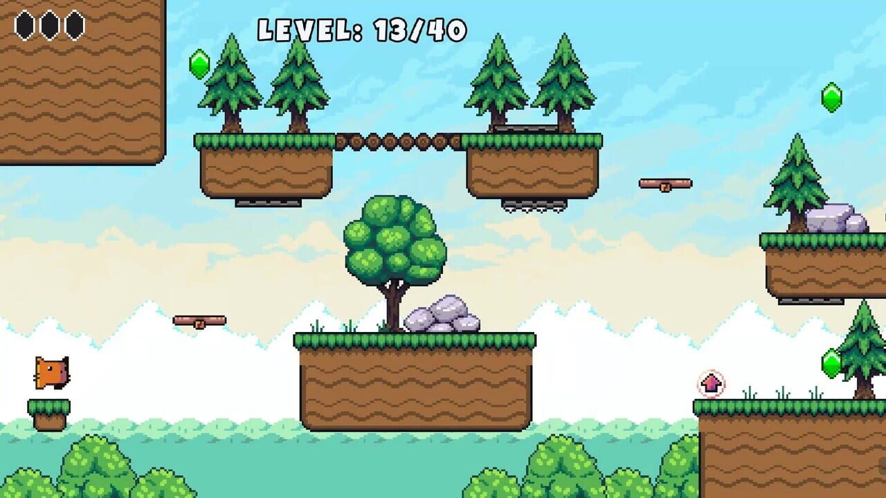 Meow and the Diamond Jump — Screenshot 2