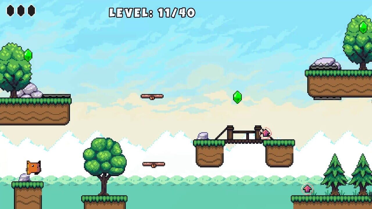 Meow and the Diamond Jump — Screenshot 3