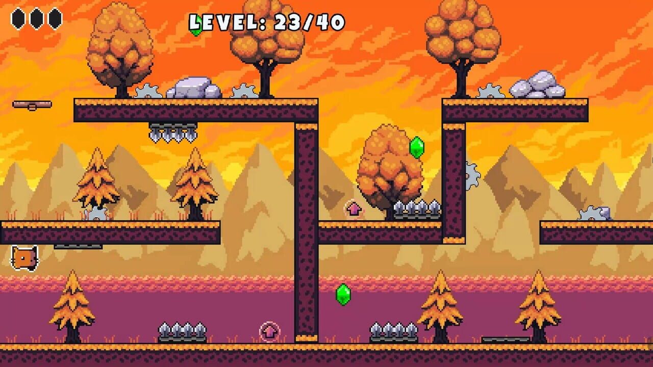 Meow and the Diamond Jump — Screenshot 5