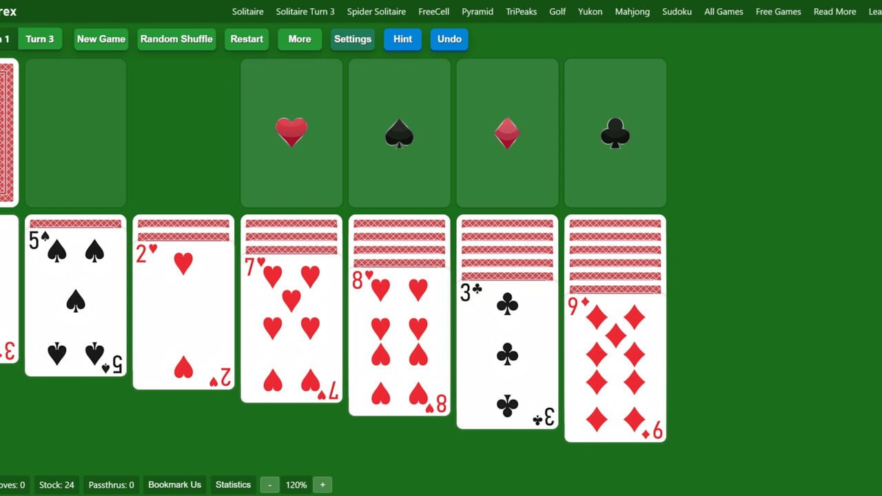 SolitaireX Screenshot 1