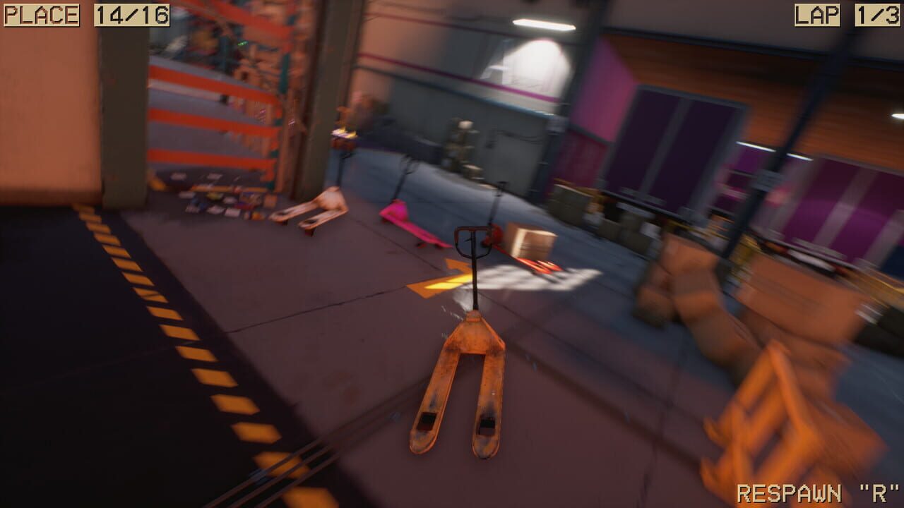 Pallet Jack Racing — Screenshot 1