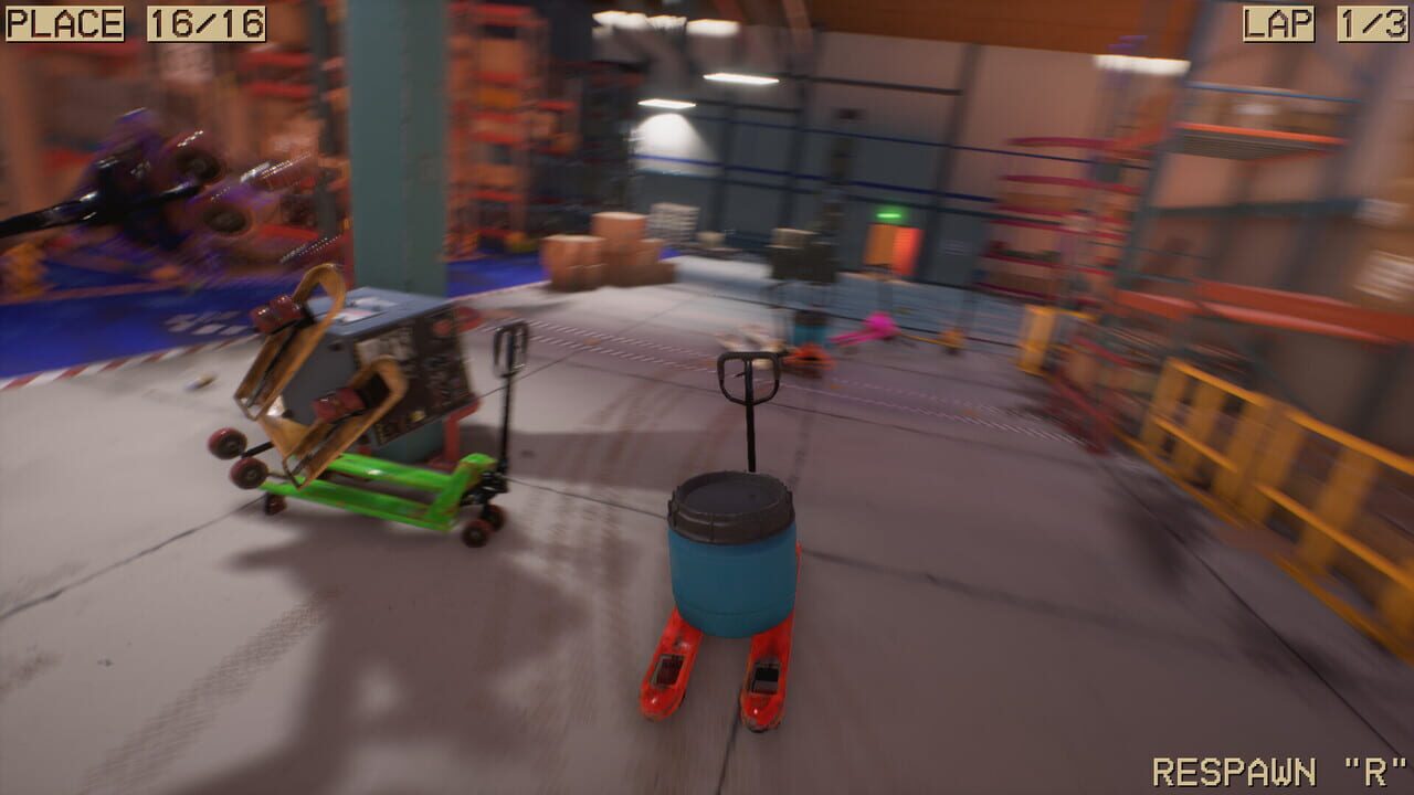 Pallet Jack Racing — Screenshot 2