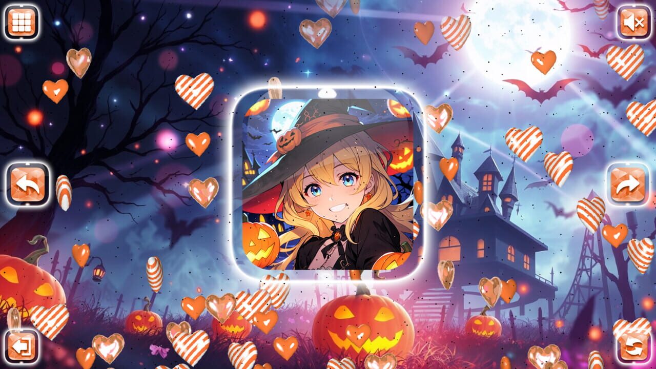 Lovely Anime Puzzle: Halloween — Screenshot 2