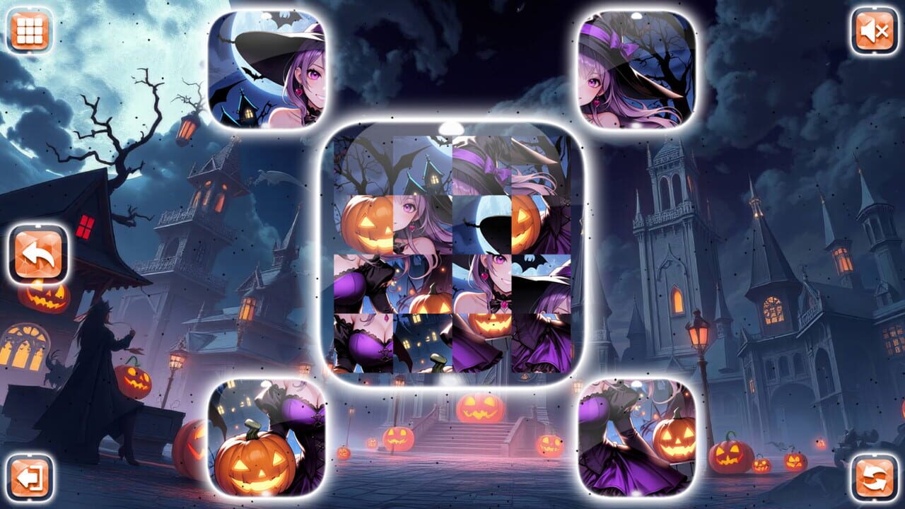 Lovely Anime Puzzle: Halloween — Screenshot 3
