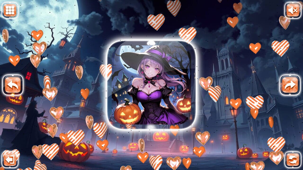 Lovely Anime Puzzle: Halloween — Screenshot 4