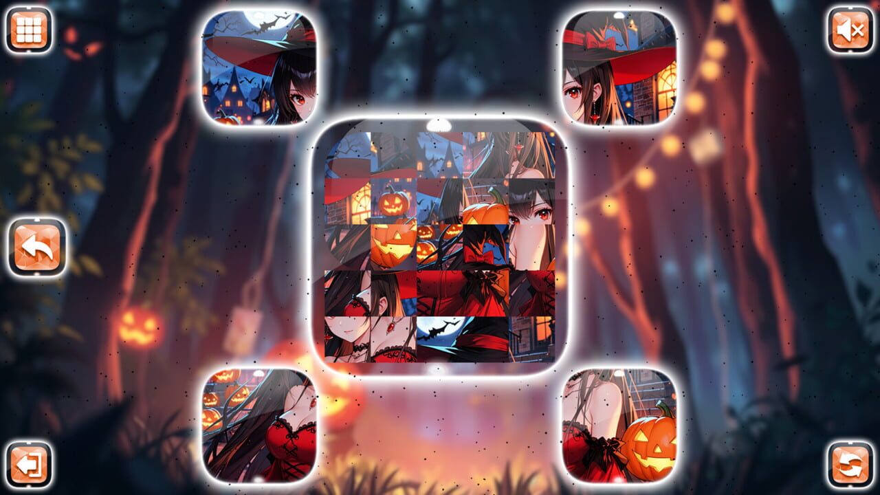 Lovely Anime Puzzle: Halloween — Screenshot 5