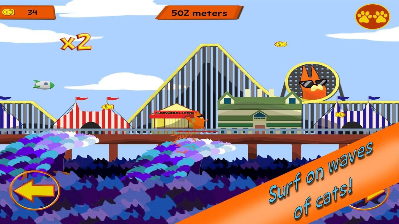 Cat Tsunami — Screenshot 2