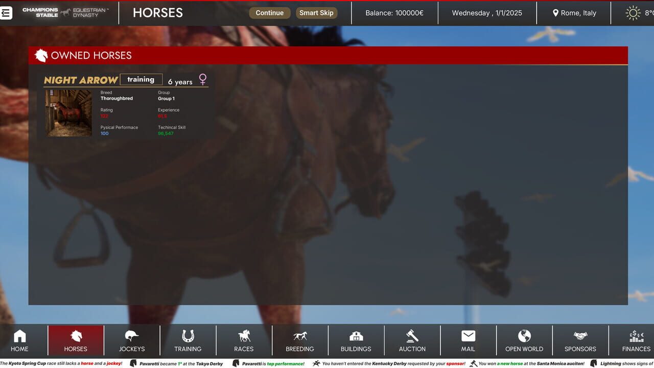 Screenshot 3 from Champions Stable: Equestrian Dynasty