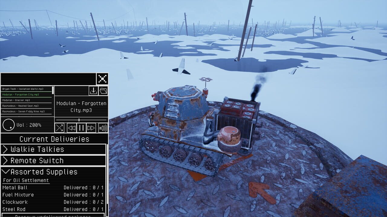 Deep Snow Delivery — Screenshot 4