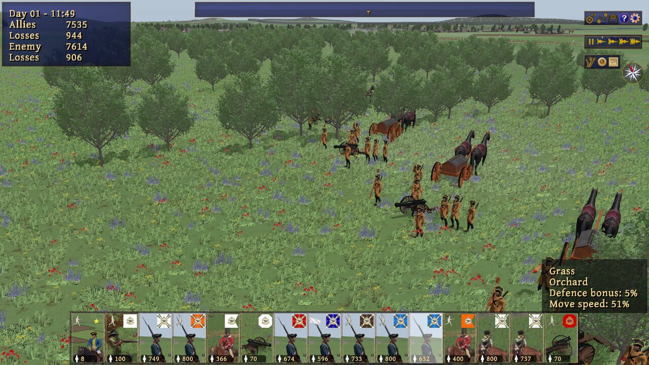 Kriegsspiel: 7 Years' War — Screenshot 2