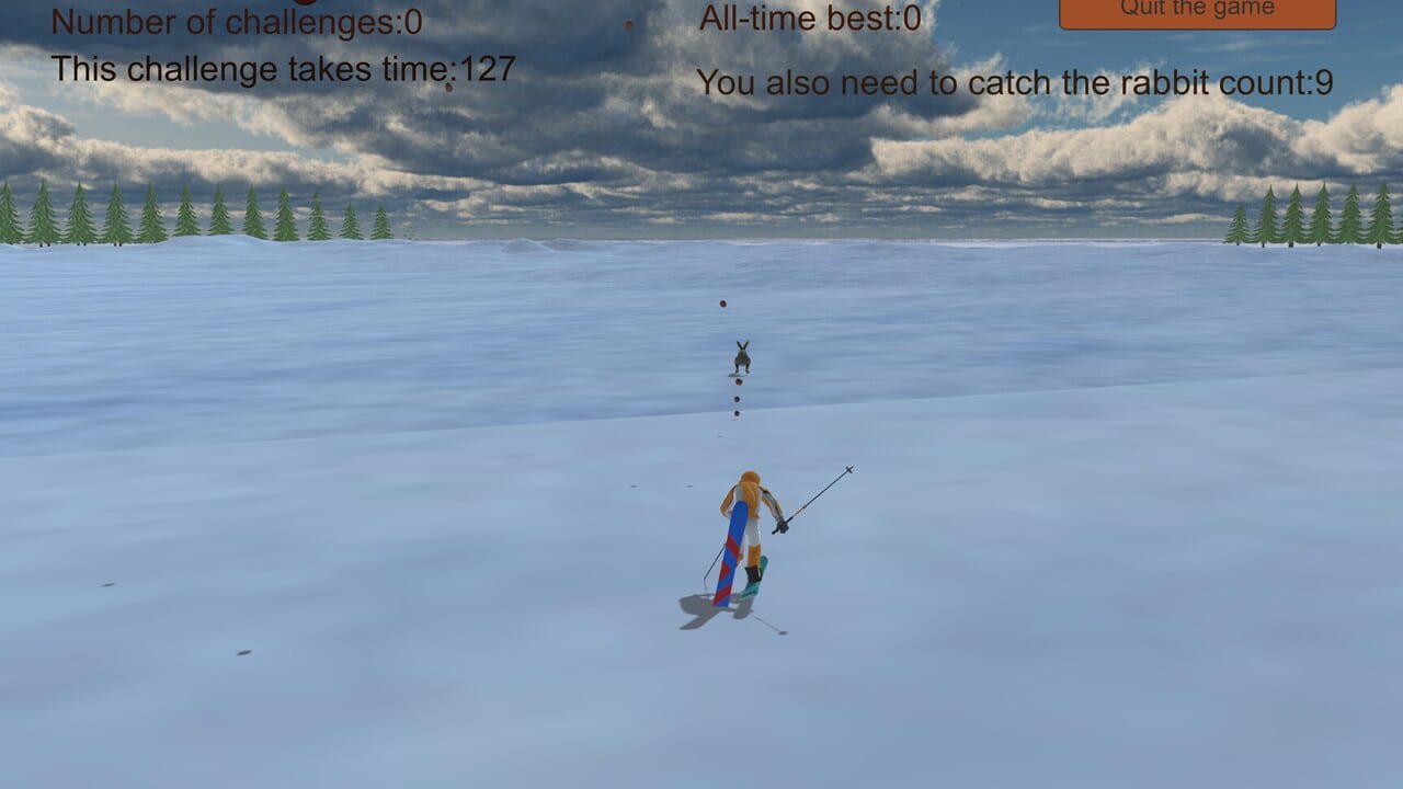 Chasing Rabbits in Snow — Screenshot 1