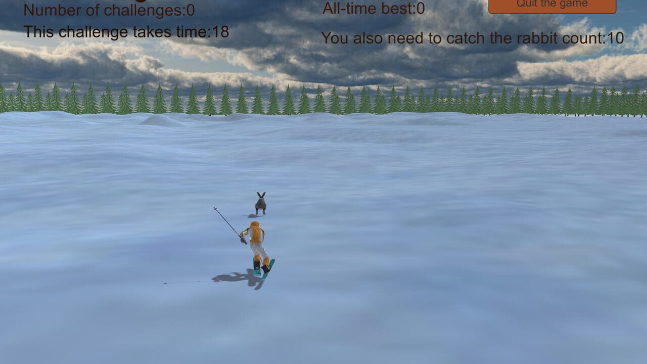 Chasing Rabbits in Snow — Screenshot 4