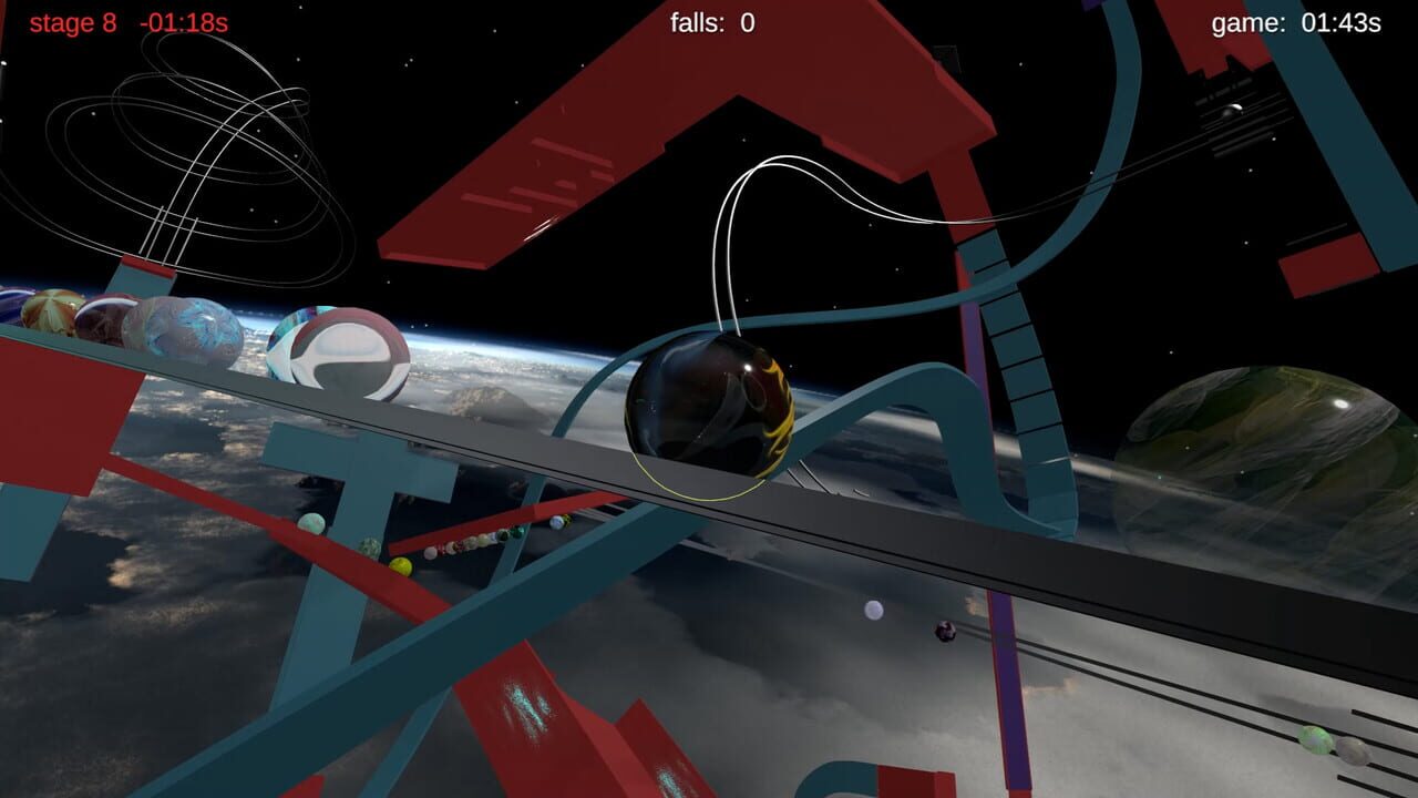 Ballrun 3D Marble Maze Speedrun — Screenshot 1