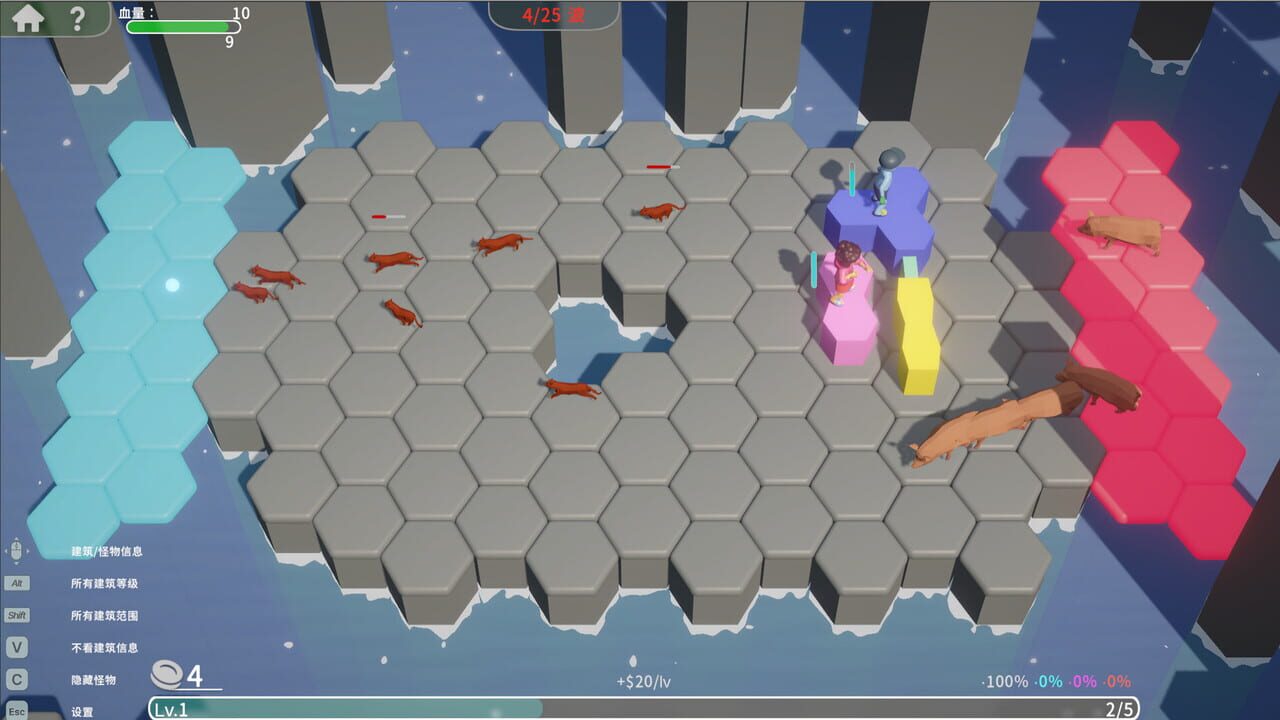 Hexa TD: Free Game — Screenshot 3