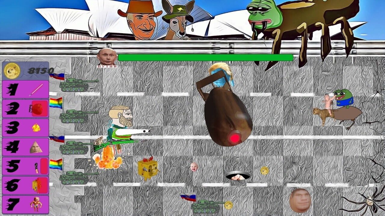 Putin Vs. Zombies — Screenshot 1